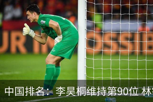 中国排名：李昊桐维持第90位 林钰鑫大幅提升